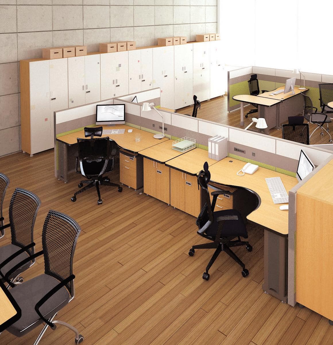 High Quality Modern Furniture Office Desk Set